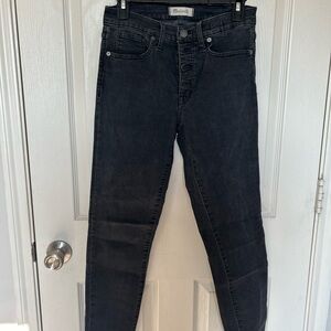 Madewell High Rise Black Jeans